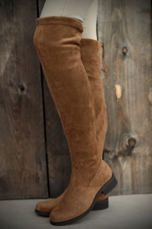 Long boots sand/camel