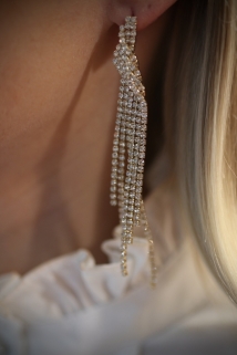 oorbellen long champagne