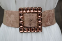 Belt pink gold