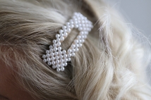 hairclip pearl