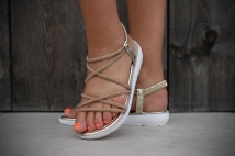 Sandalen Gold
