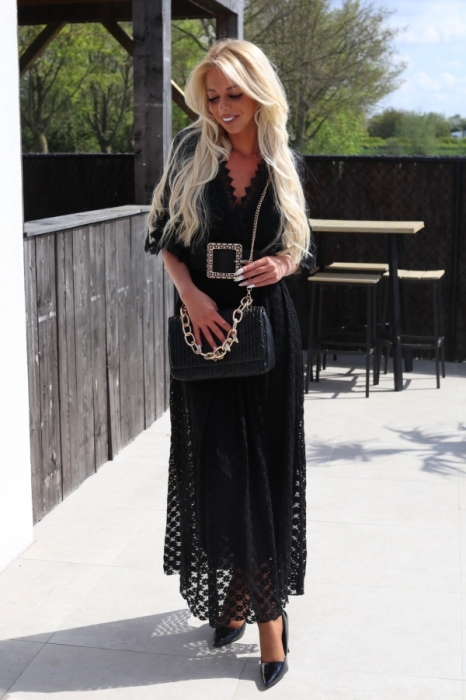 Long dress black