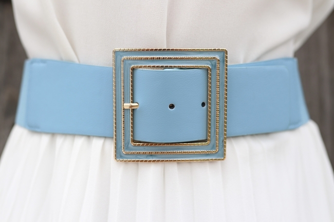 belt light blue/gold