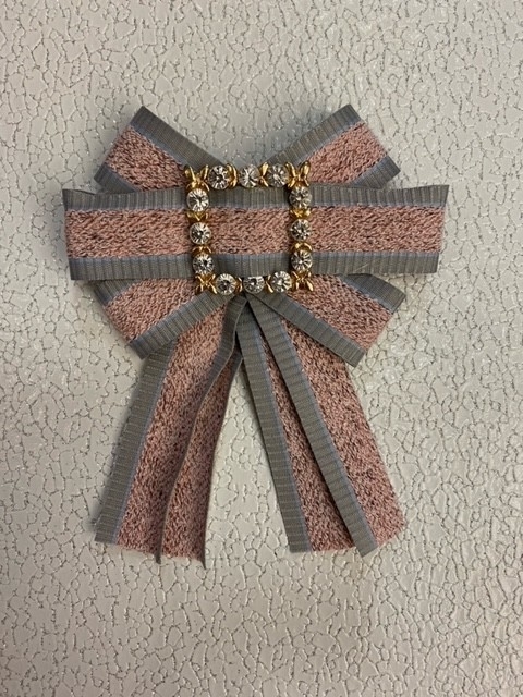 speld pink/grijs strass