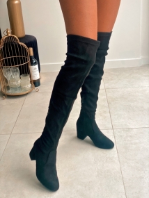 Overknee Boots Black