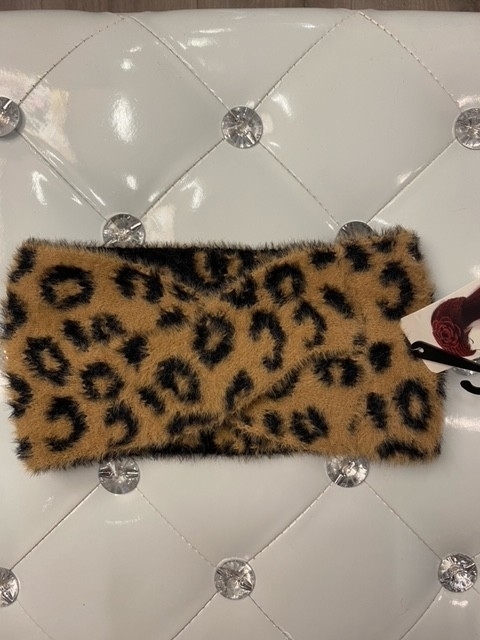 hair band light brown leo