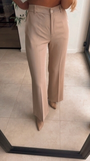 classic pants beige