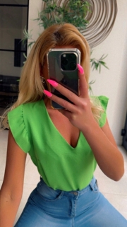 blouse vert