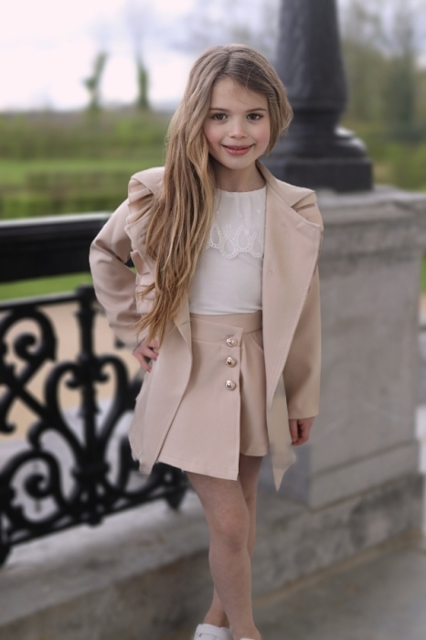 Manteau beige