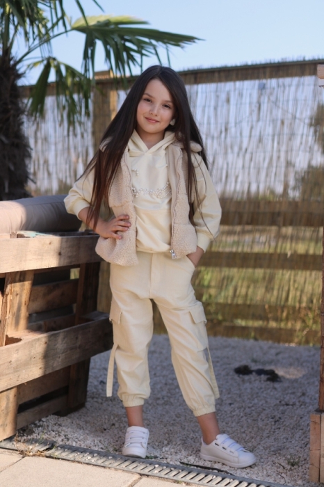Sweater Creme Smile Creme Peirle