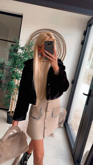 Rok Taupe Botton