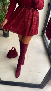 skirt bordeaux palettes