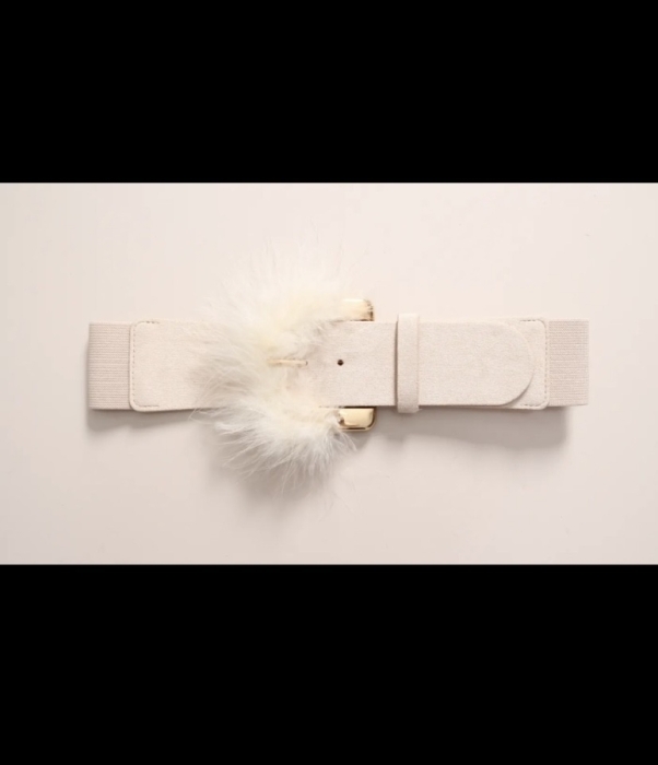 Riem creme faux fur