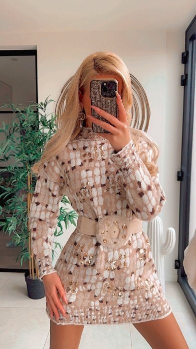 Robe sandcolor