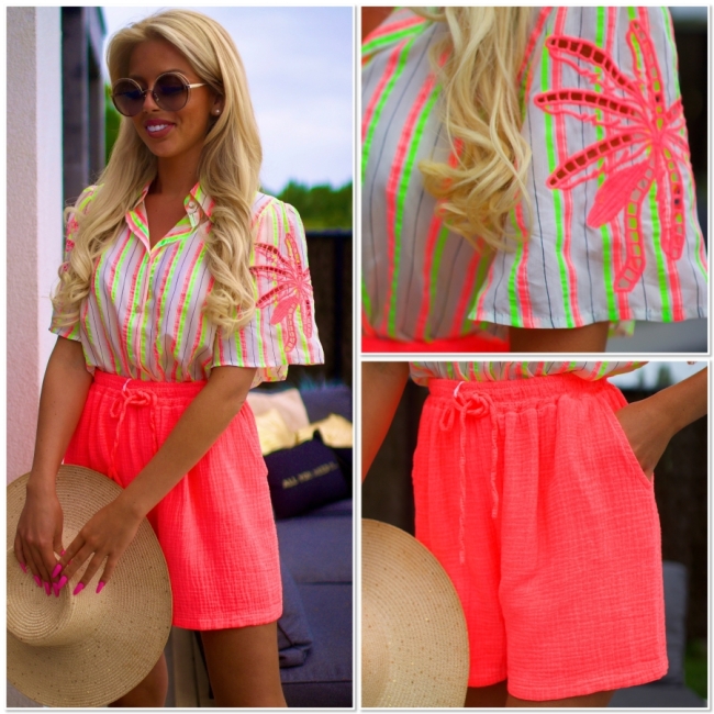 Blouse fluo coraje yellow