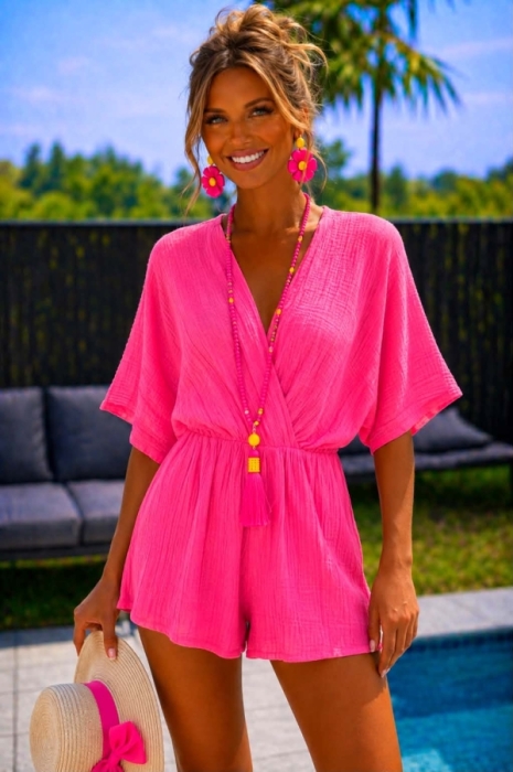 Combishort Fluo fushia