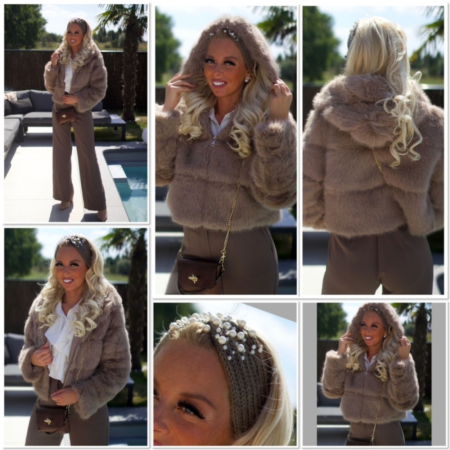 Jacket taupe 