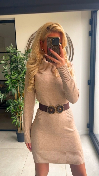 Kleed beige koll