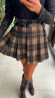 Skirt Carro Brown 