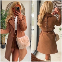 Veste Light camel button 