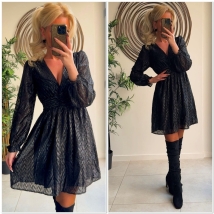 Dress black glitter