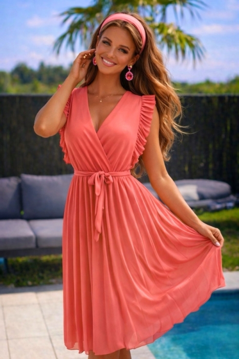 Robe corail 