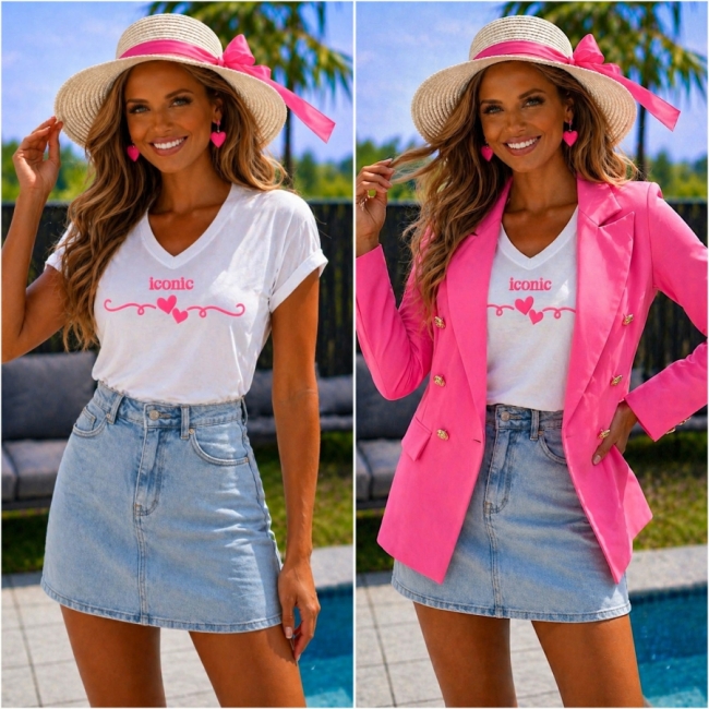 Blaze flashy pink buttons 