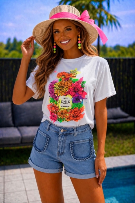 T shirt parfum Colors 