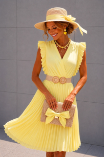 robe jaune