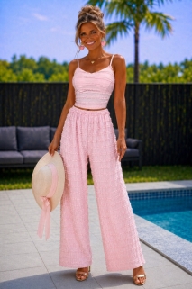 Ensemble pink pantalon & top