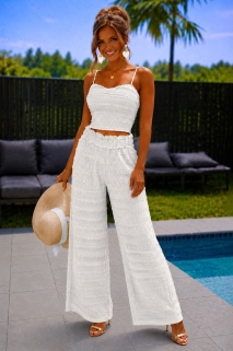 Ensemble blanc pantalon & top
