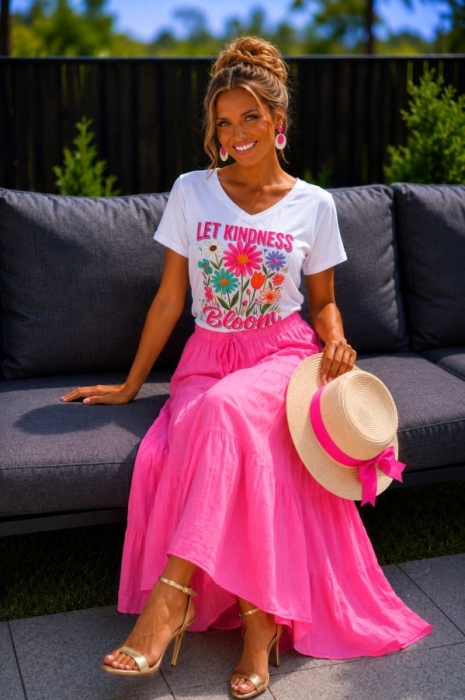 T shirt Let kindness bloom