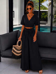 Set zwart Top/Broek
