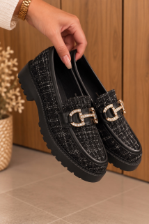 Moccasin noir Classic 