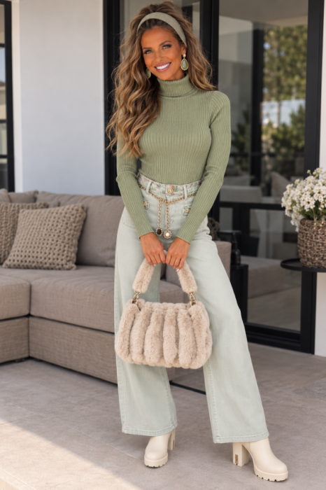 Pull Light khaki koll