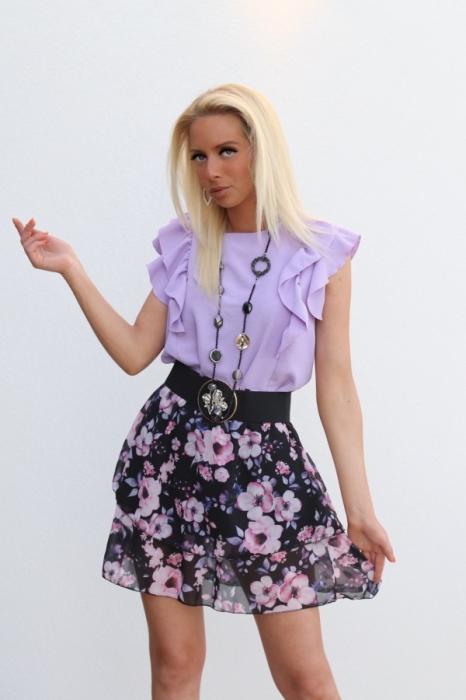 skirt black