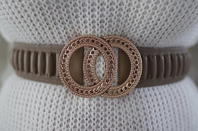 Riem taupe / gold