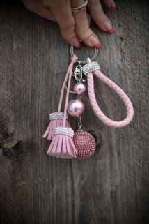 key chain pink