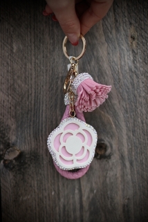 key chain pink