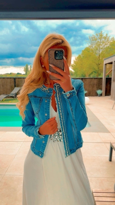 jeansjacket peirle