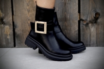 Boots black gold